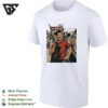Korean American Street Scene Man With Rifle Urban Graphic Art T-Shirt