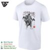 Kratos God Of War Japanese Sumi-E Ink Cherry Blossom Art T-Shirt