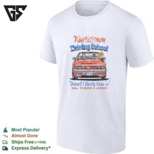 Kurtistown Driving School Karl Anthony Towns NBA Parody Driver I Hardly Know ‘er T-Shirt