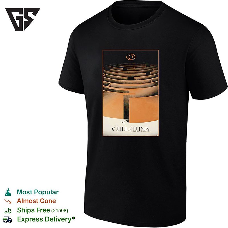 Labyrinth Maze Dark Atmospheric Concert Poster Minimal Art T-Shirt Labyrinth Maze Dark Atmospheric Concert Poster Minimal Art T-Shirt