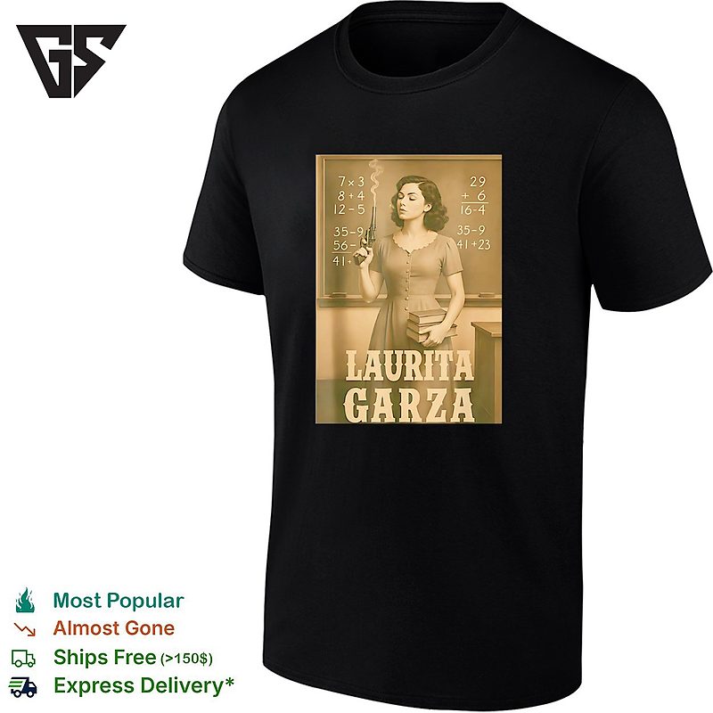 Laurita Garza Vintage Western Teacher Scene T-Shirt Laurita Garza Vintage Western Teacher Scene T-Shirt