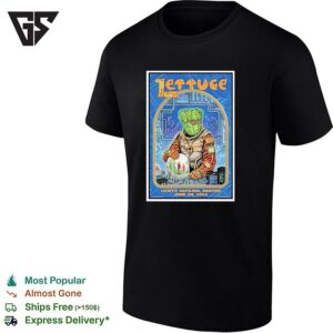 Lettuce Levitt Pavilion Denver June 20 2026 Astronaut Space Funk Band Music T-Shirt