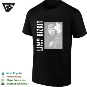 Limp Bizkit Fred Durst Rap Rock Band Music Icon Portrait T-Shirt