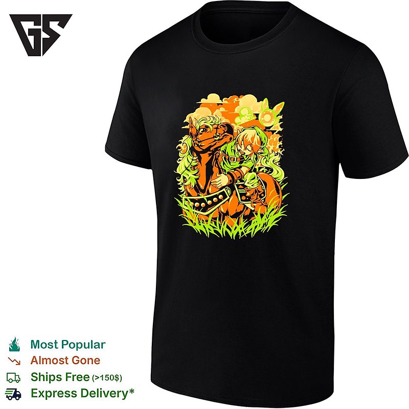 Link Epona And Navi One With Nature T-Shirt Link Epona And Navi One With Nature T-Shirt