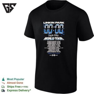 Linkin Park From Zero World Tour X Deus Ex Machina 2026 For Download Festival Zero Time T-Shirt