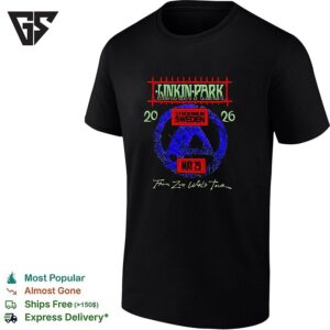 Linkin Park Stockholm Sweden 2026 Exclusive Event T-Shirt