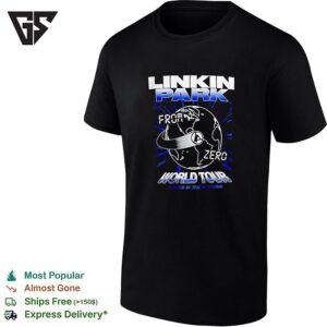 Linkin Park X Deus Ex Machine Madrid Spain 2026 Zero Time T-Shirt