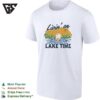 Livin On Lake Time Sunset Cartoon T-Shirt