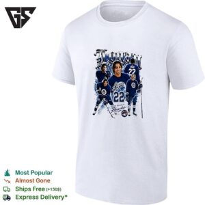 Logan Mitchell Briar University Hawks Logan 22 Hockey Graphic T-Shirt