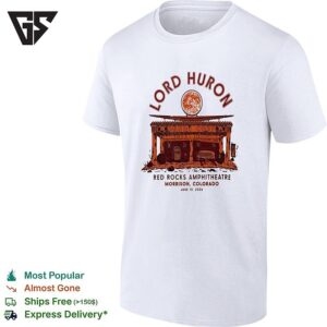Lord Huron Red Rocks Amphitheatre Morrison Colorado June 10 2026 T-Shirt