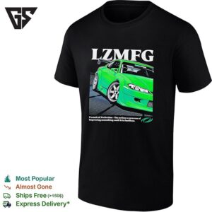 Lzmfg Nissan Silvia Black T-Shirt