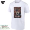 Make America Grateful Again Bears Flag Roses Vintage Poster T-Shirt