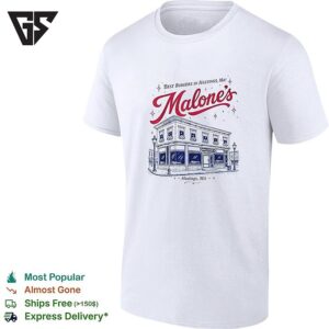 Malones Best Burgers In Hastings Ma T-Shirt