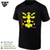 Mama Rorschach Inkblot Symmetry Yellow Black Bold Art T-Shirt