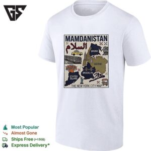 Mamdanistan Salaam New York Knicks Bronx Queens Brooklyn Staten Island City T-Shirt