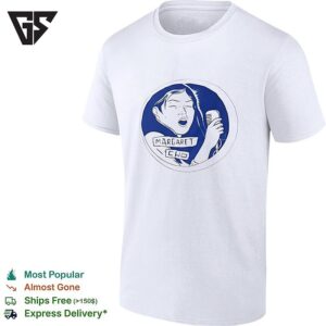 Margaret Cho Comedian Female Portrait Circle Vintage Art T-Shirt