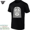 Mastodon Band Skulls And Pyramid Occult Geometry Symbol Black And White Ink T-Shirt