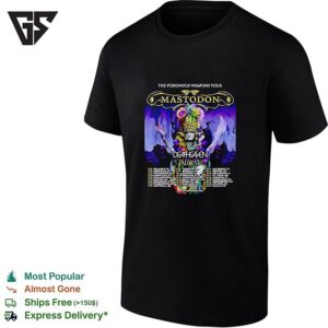 Mastodon The Poisonous Weapons Tour 2026 North America Having Dates T-Shirt