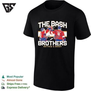 Matthew And Brady Tkachuk Florida Panthers The Bash Brothers Siganture T-Shirt