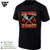 Meat Sweats No Regrets Shield Republic Spatula And Fork Flames T-Shirt