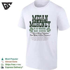 Megan Moroney 2 0 Tour I Got A Good Intuition Ima Make A Bad Decision T-Shirt