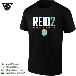 Megan Reid 2 Denver Summit Fc Professional Women’s Soccer Team T-Shirt