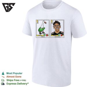 Merlin And Luis Romo Mexico National Team World Cup Soccer Cards T-Shirt