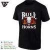 Mess With The Bull Get The Horns Desert Skull T-Shirt