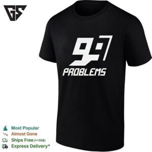 Michael Buchanan New England Patriots Problems Logo T-Shirt