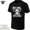 Milk Cows Not Taxpayers Tom Tiffany For Governor American Flag Sunglasses T-Shirt