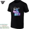 Miracle Cults Of The Lamb Figure In Abstract Geometric Cube Art Print T-Shirt
