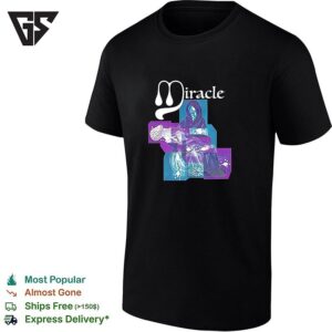 Miracle Cults Of The Lamb Figure In Abstract Geometric Cube Art Print T-Shirt
