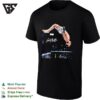 Mma Fighter Signature Backflip Aerial Arena Celebration Photo Art T-Shirt