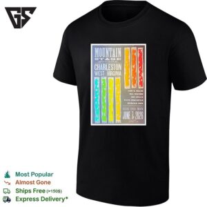 Mountain Stage Charleston West Virginia John R Miller Bill Kirchen Amy Speace T-Shirt