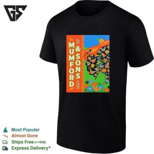 Mumford And Sons Prizefighter Tour Boulder Co 2026 Tonight At Folsom Field T-Shirt