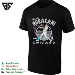 Munetaka Murakami Chicago White Sox Cherry Blossom Batting Slugger Swing Poster T-Shirt