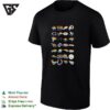 NFL Pride League Teams Logo Collection Rainbow Sports Fan Football T-Shirt