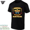 Nacho Average Austrian T-Shirt With Sombrero And Chili Peppers Mexican Pun Design