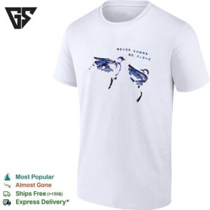 Never Gonna Be Alone Watercolor Birds T-Shirt