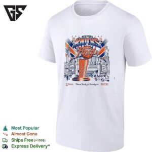 New York Knicks 2026 NBA Finals New York Or Nowhere Msg Skyline Graphic T-Shirt