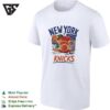 New York Knicks Apple Skyline Vintage Badge T-Shirt