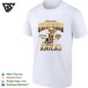 New York Knicks Champions Trophy Basketball Finals Ribbon Bold Poster T-Shirt