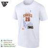 New York Knicks Jersey Number 26 Statue Of Liberty 2025 26 NBA Champions T-Shirt