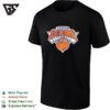 New York Knicks Jesus Is King Basketball Crown Of Thorns New York Logo Mashup Graphic T-Shirt