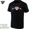New York Knicks National Basketball Association Champs Mascot Side Prints Established 1946 Badge T-Shirt