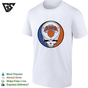 New York Knicks Steal Your Face Skull Rock Basketball Mashup Finals 2026 T-Shirt
