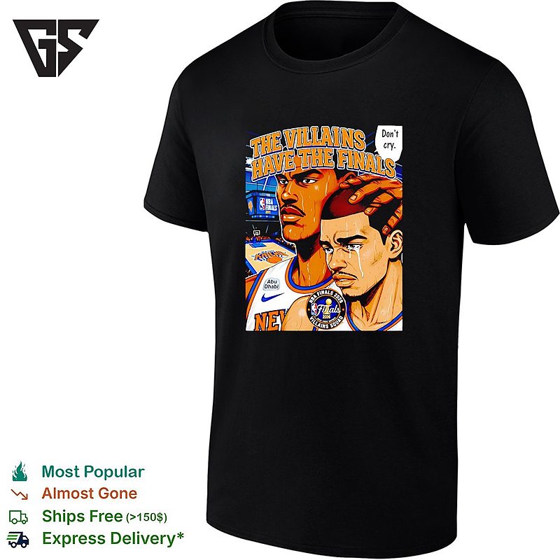 New York Knicks The Villains Have The Finals Don’t Cry Anime Finals 2026 T-Shirt New York Knicks The Villains Have The Finals Don’t Cry Anime Finals 2026 T-Shirt