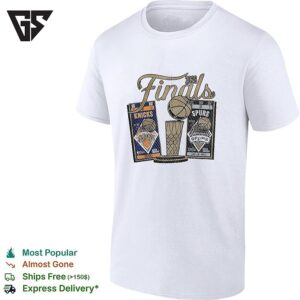 New York Knicks Vs San Antonio Spurs 2026 NBA Finals Ticket Matchup T-Shirt