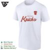 New York Knicks Wordmark Script Badge T-Shirt