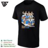 New York Knicks World Champions 2026 Players Riding Subway Bus Celebration Cartoon T-Shirt